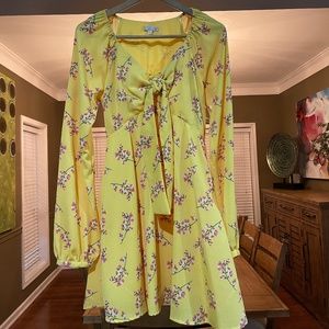 GB Yellow Floral Dress